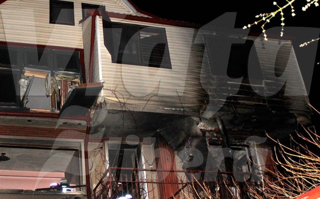 Explozie în Galați. Casa unui om de afaceri a sărit în aer și apoi a luat foc