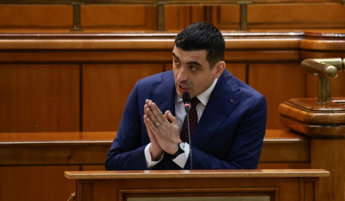 George Simion a anunțat, înaintea votului moțiunii de cenzură, că AUR e pregătit să își asume o viitoare guvernare: „Ne asumăm viitorul acestei țări”