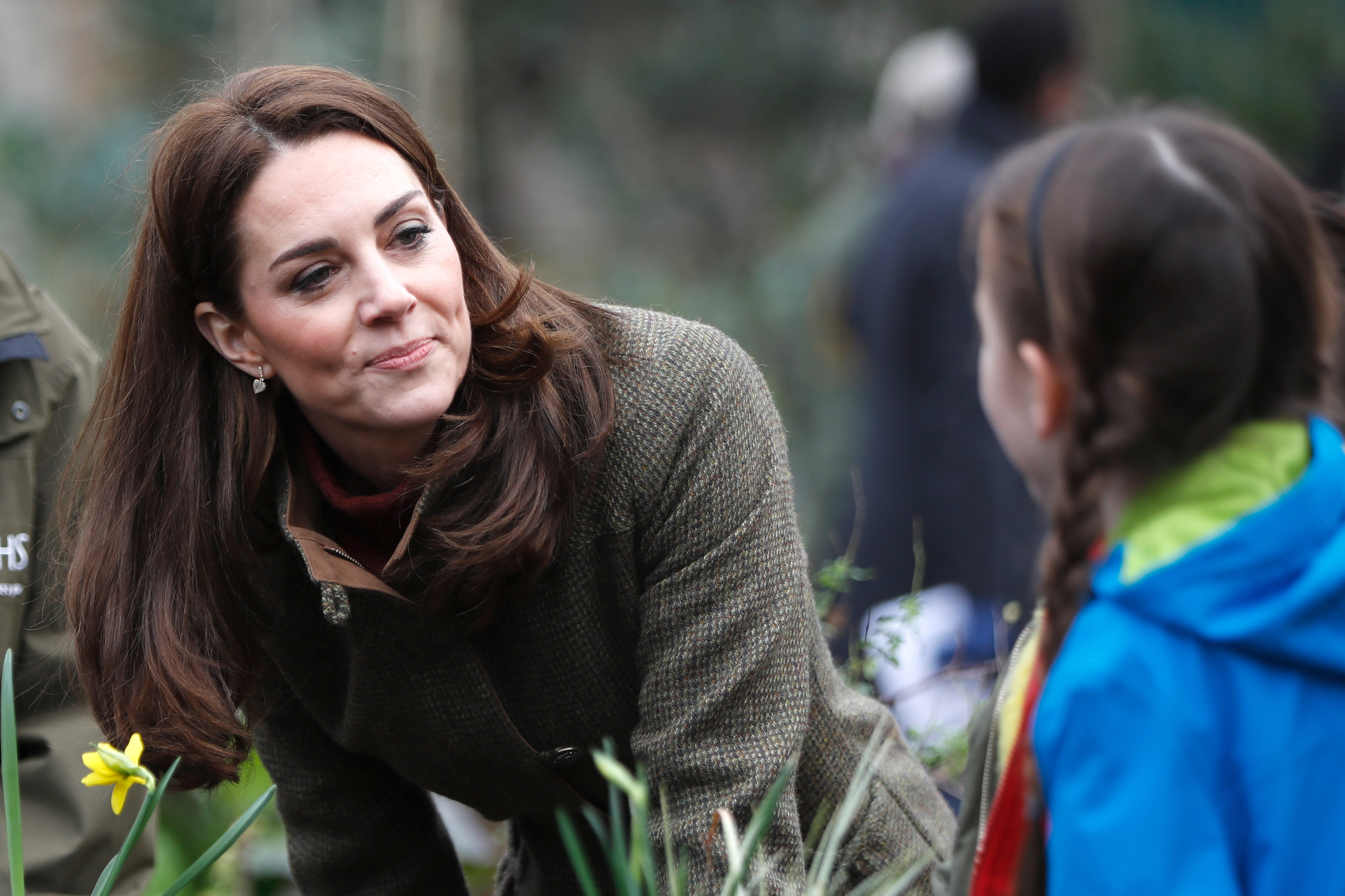 FOTO | Gestul surprinzător făcut de Kate Middleton la prima ei apariție publică de anul acesta
