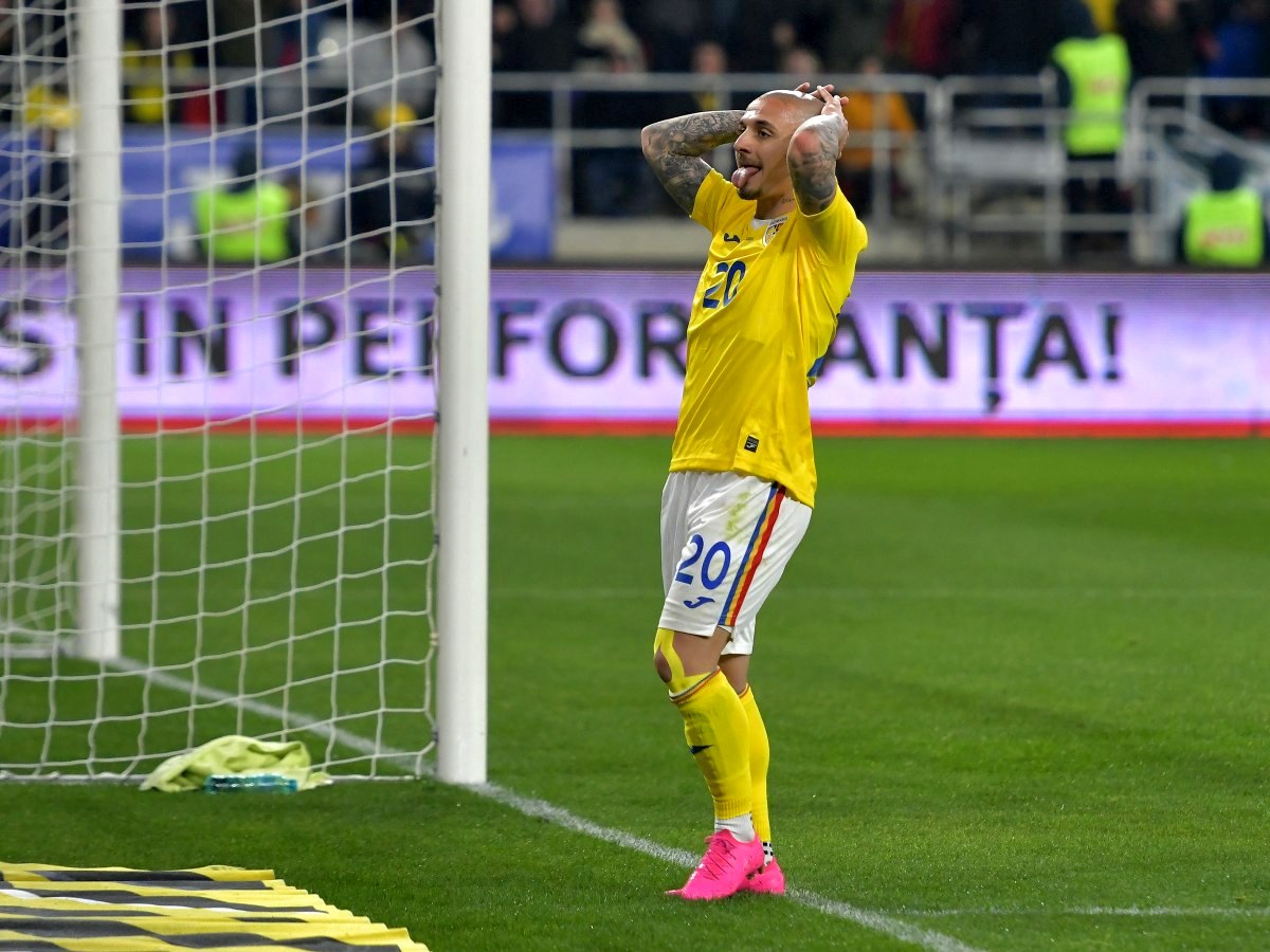 Edi Iordănescu, debut cu înfrângere pe banca naţionalei. România-Grecia 0-1, într-un meci amical