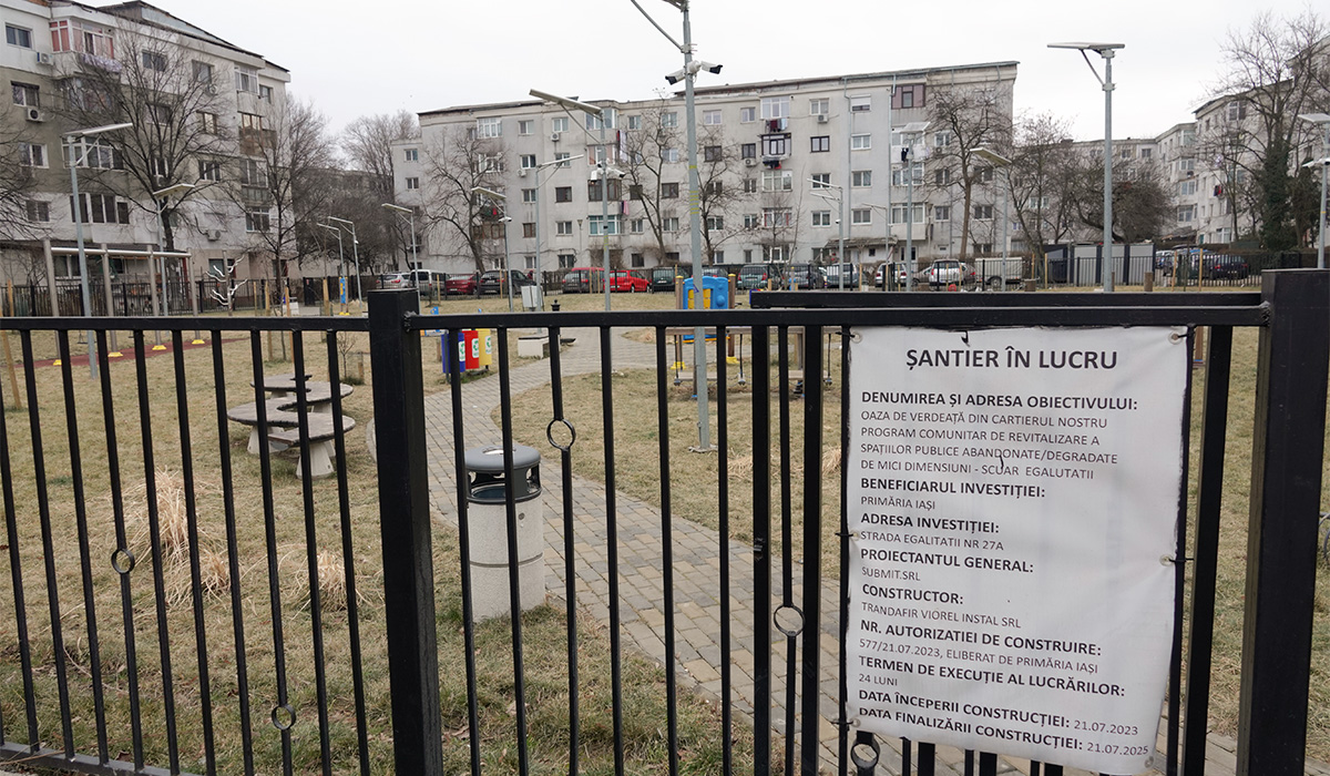Bani europeni cheltuiți, uși încuiate. Obiectivul „inaugurat” de premierul Ciucă la Iași în care n-a călcat picior de cetățean obișnuit nici după 2 ani
