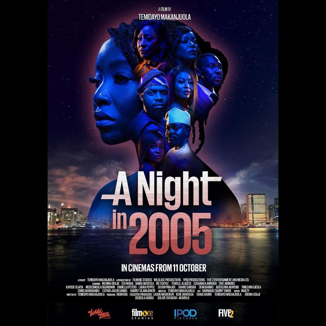 Ted Abudu has announced the release of her new movie, 'A Night in 2005' [Instagram/@tedabudu]