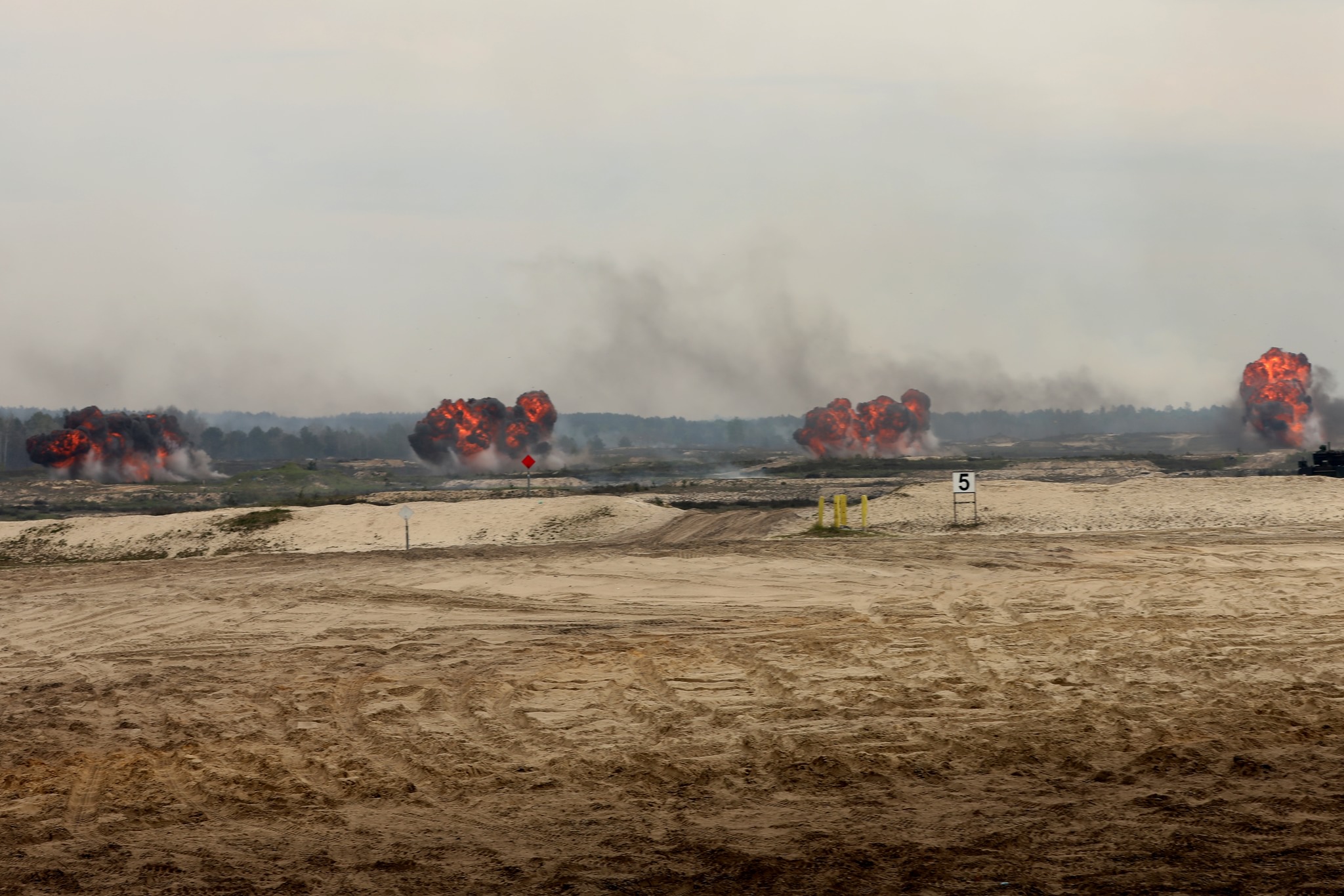 Filmare spectaculoasă cu „Lupii Negri”, infanteriștii români care se antrenează în Polonia în exercițiul Anakonda-23