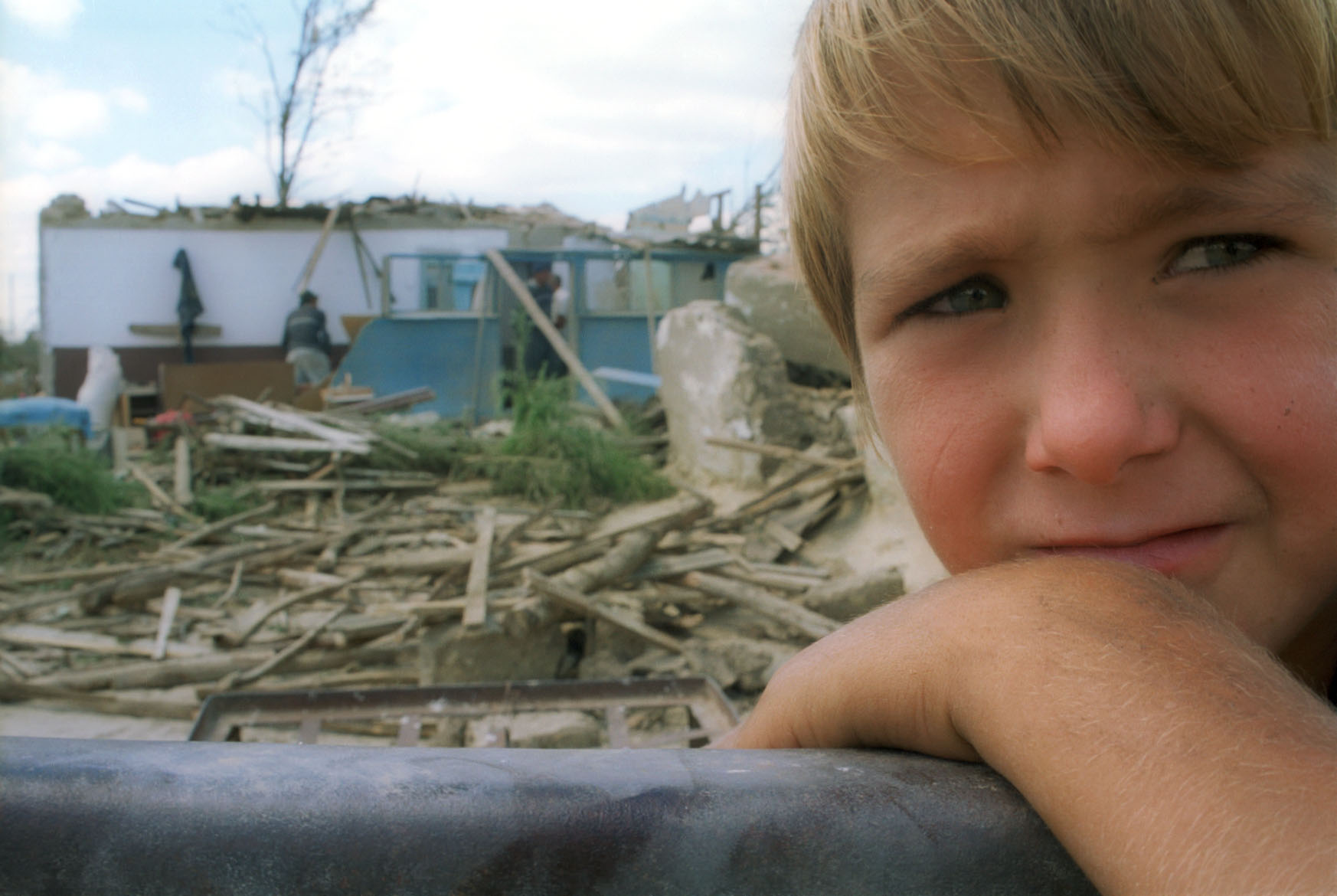 Tornadă în Ialomița. Comuna Făcăeni, distrusă de a doua vijelie în 15 ani