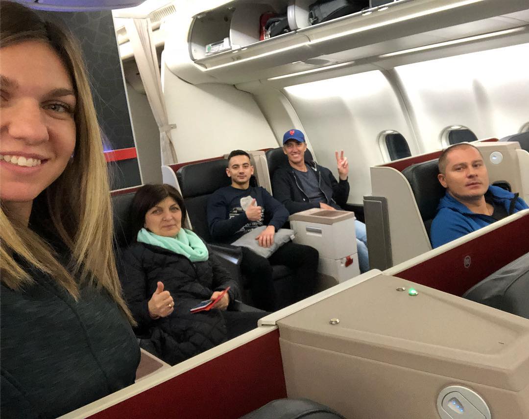 UPDATE. Simona Halep a ajuns în Thailanda. ”Sunt puţin tristă că am plecat de Crăciun, dar asta este meseria mea” | GALERIE FOTO