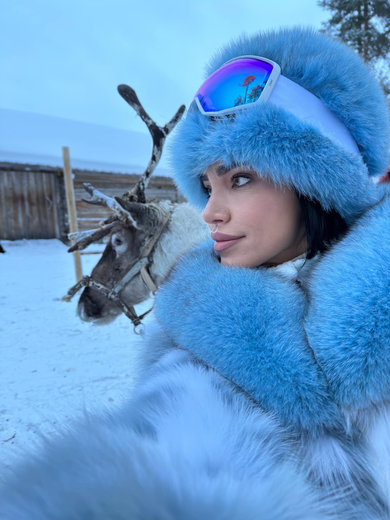Unde petrec vedetele Crăciunul. Adelina Pestrițu e cu familia în Laponia, în timp ce Cătălin Măruță e în Dubai
