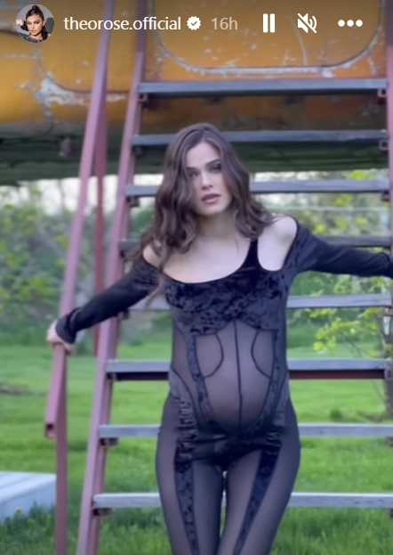 Cum arată Theo Rose cu aproape două luni înainte să nască. Cântăreața are acum 58 de kilograme