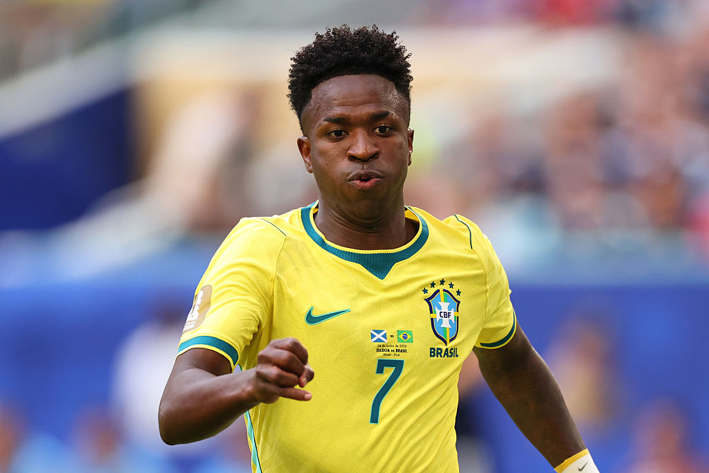 Vinícius meglepő üzenete Carlo Ancelottinak a duplázása után: „Tartozik nekem”