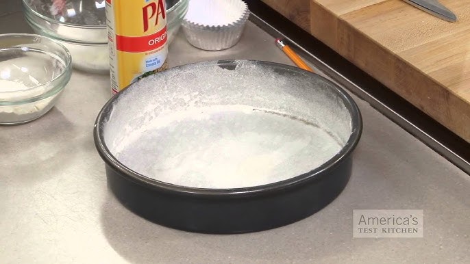 Prepare your cake pan [YouTube]