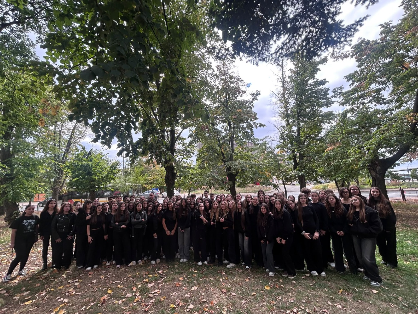 Protestul elevilor impotriva uniformelor scolare