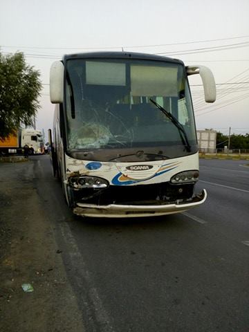 Copil proiectat prin luneta unei mașini, în urma unui accident în Giurgiu