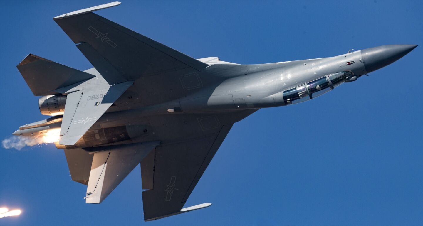 Chinese PLA Air Force J-16 Fighter - Weibo [Military Watch Magazine]
