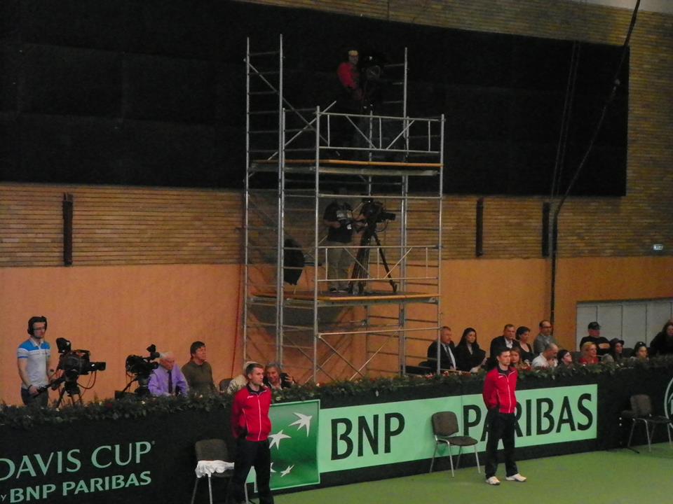 Cupa Davis, România - Slovenia 4-1. Adi Ungur a pierdut, Marius Copil a câștigat! Urmează Spania / GALERIE FOTO
