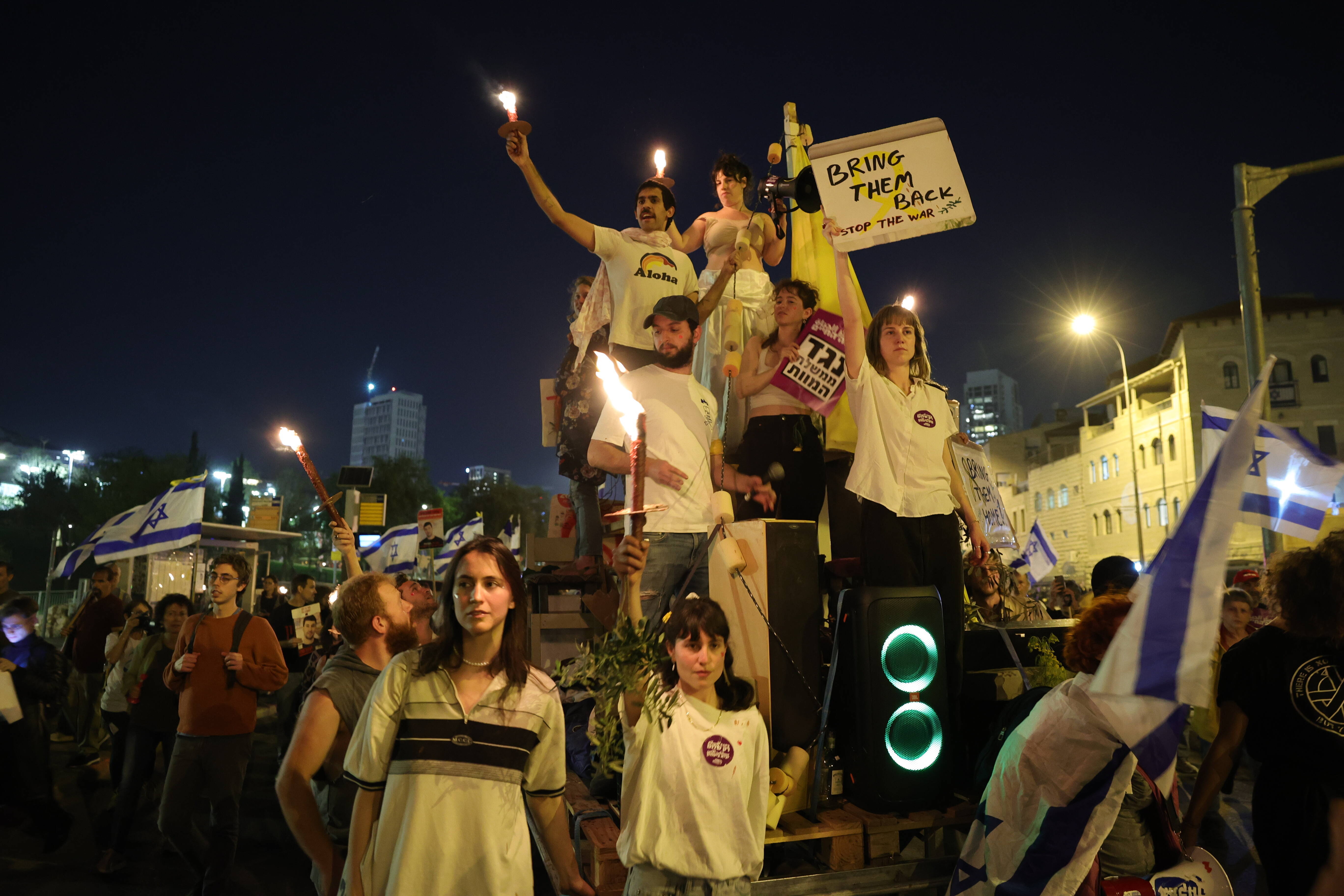 Protesty antyrządowe w Izraelu