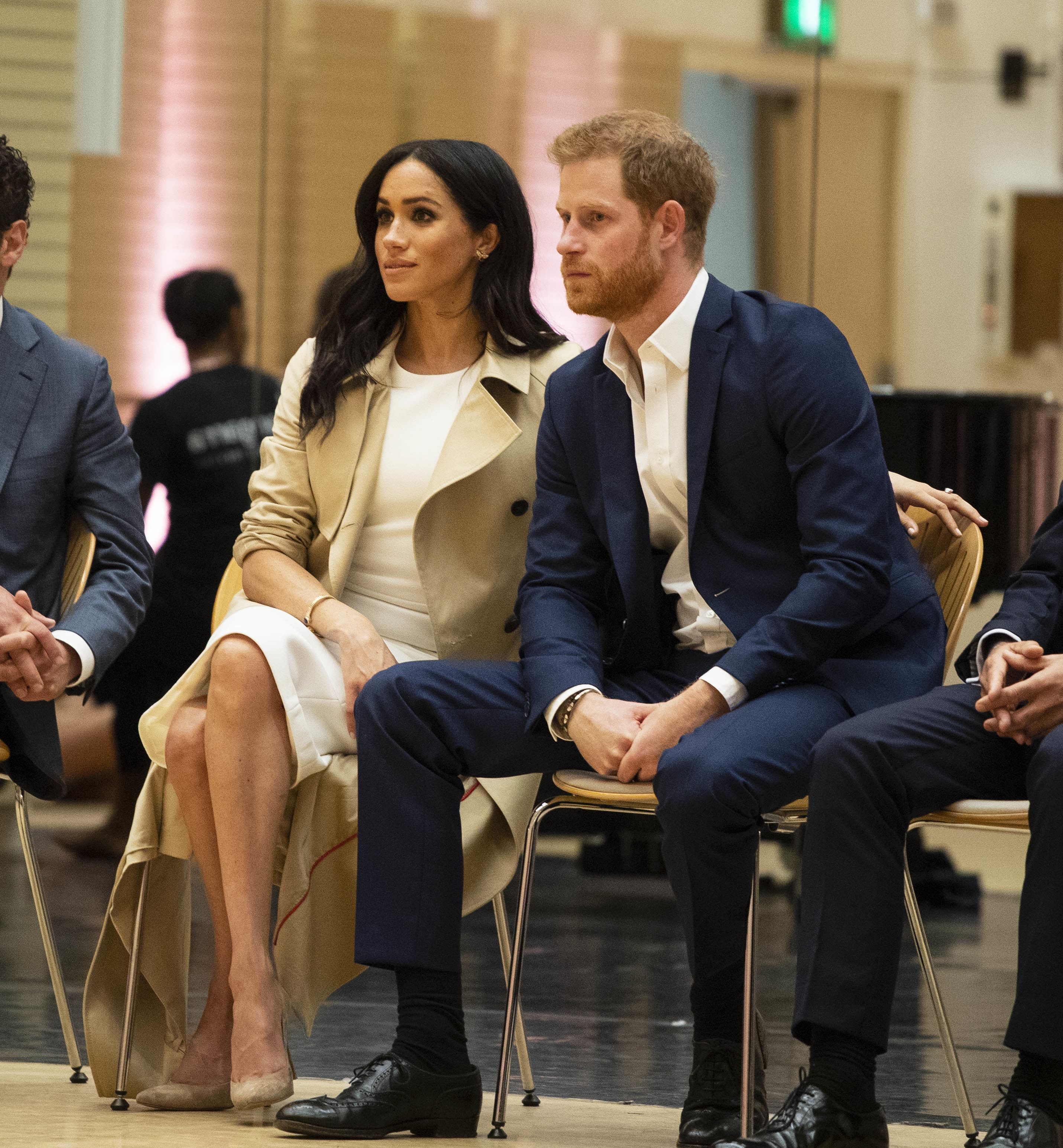 FOTO | Meghan Markle, la prima apariție publică de la anunțul sarcinii. Detaliul subtil în memoria Prințesei Diana
