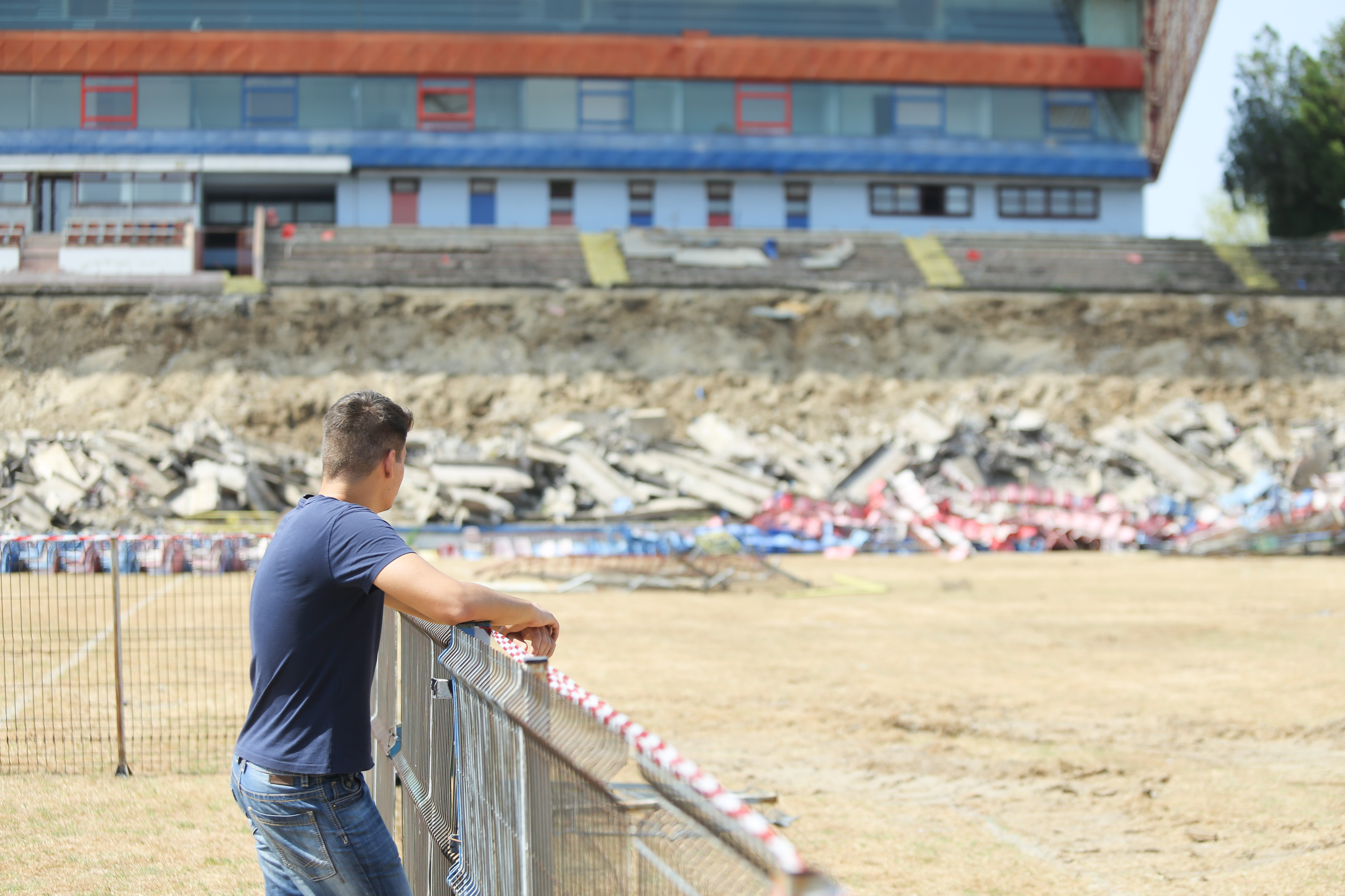 Stadionul Steaua, vizitat pentru ultima oară. ”Aici mi-am trăit copilăria” / GALERIE FOTO
