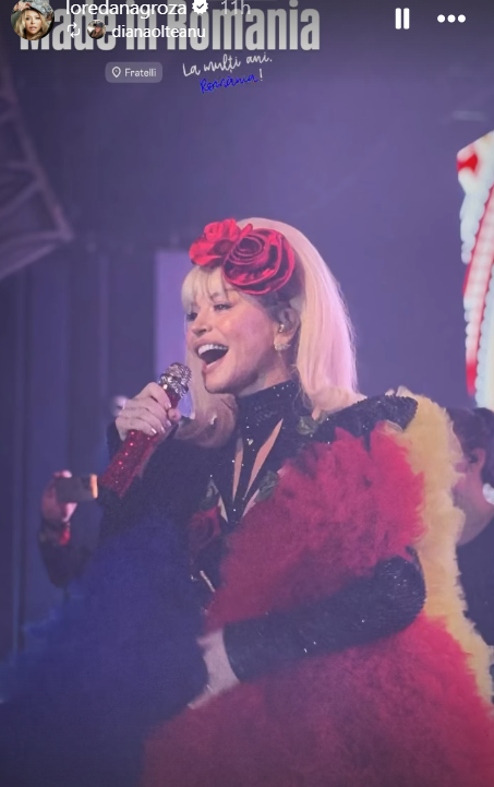 Loredana Groza, apariție spectaculoasă de 1 Decembrie. Ținuta ei a atras toate privirile