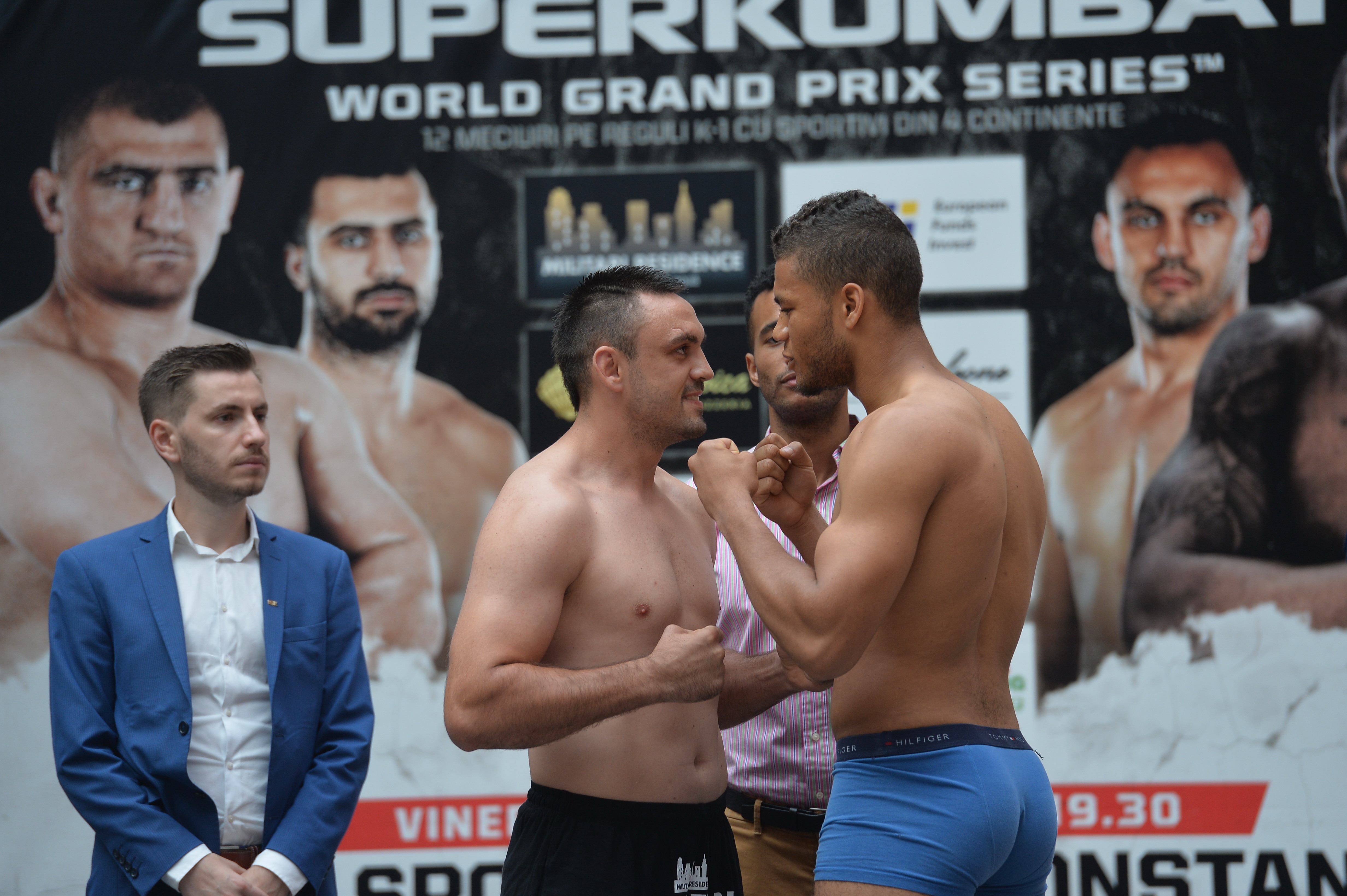 Luptătorii de la Superkombat Constanța au trecut cu bine de proba cântarului / GALERIE FOTO
