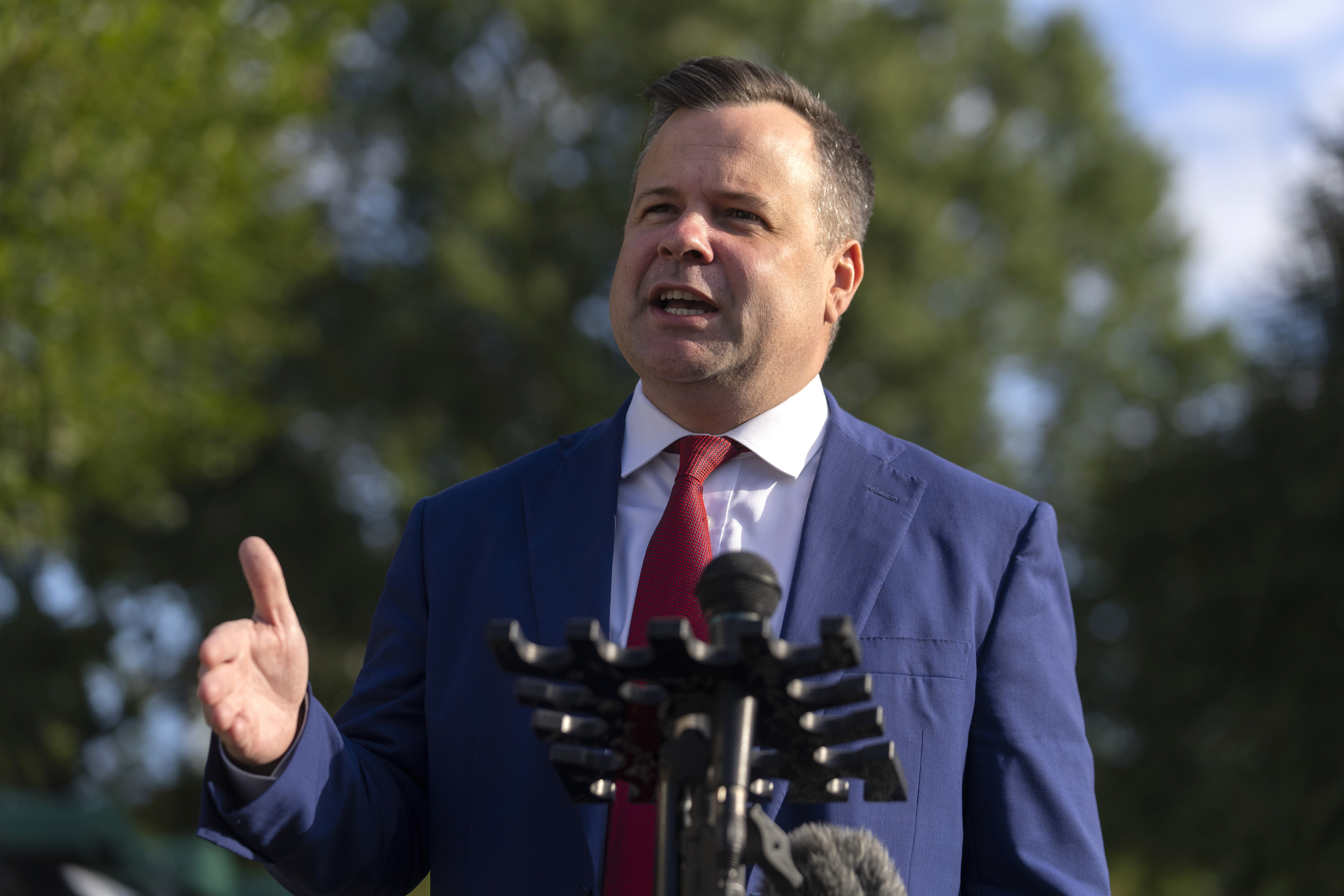 President Donald Trump named Federal Housing Finance Agency Director Bill Pulte as acting director of national intelligence on Tuesday.