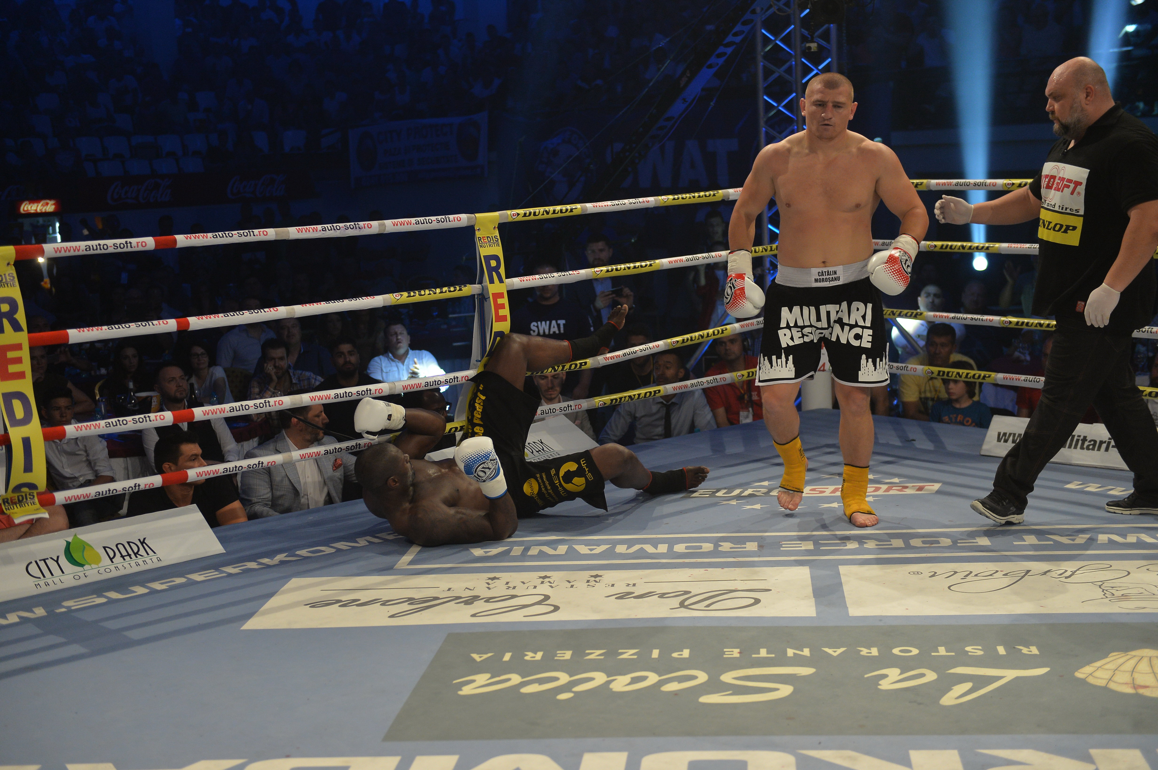 SUPERKOMBAT CONSTANȚA: Cătălin Moroșanu l-a distrus pe gigantul de 2,07 metri / REZULTATE & GALERIE FOTO & VIDEO