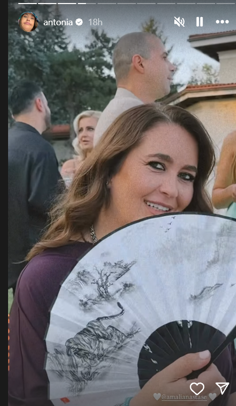 Cum s-a îmbrăcat Antonia la nunta Alinei Eremia. Artista a atras toate privirile cu rochia ei