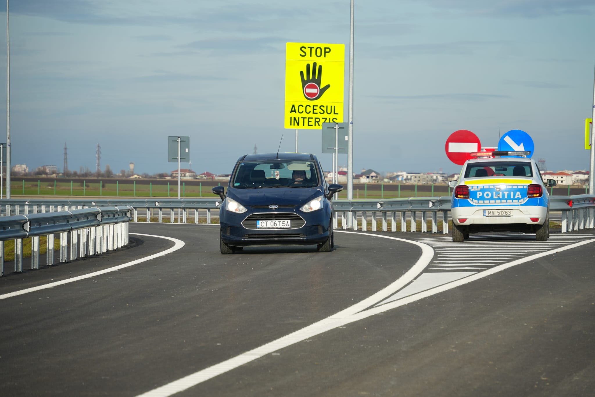 Autostrada A4 a fost legată direct de comuna Cumpăna din Constanța, traficul a fost deschis astăzi, după 11 ani de așteptare