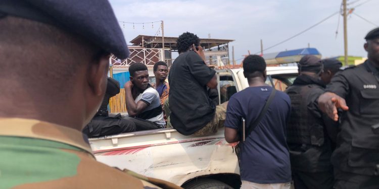 Police arrest 13 people for Teshie Military shooting range land encroachment