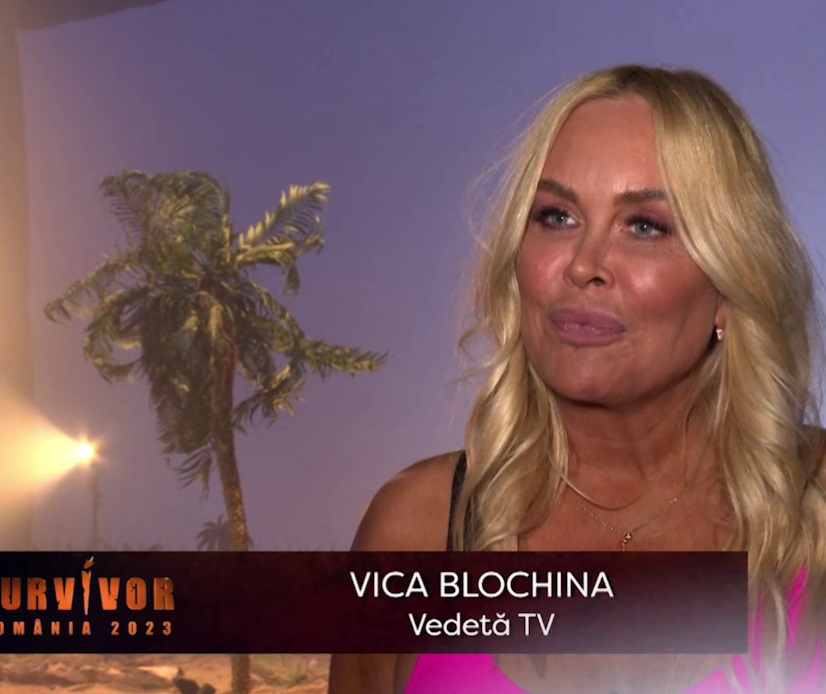 Vica Blochina a spus că motivul pentru care participă la „Survivor” îl reprezintă banii: „Mă stresez, pentru că mi-e frică de foarte multe lucruri”