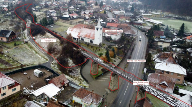 Viaductul feroviar din Sovata, simbol industrial al orașului, reabilitat și integrat în comunitatea locală cu ajutorul fondurilor europene