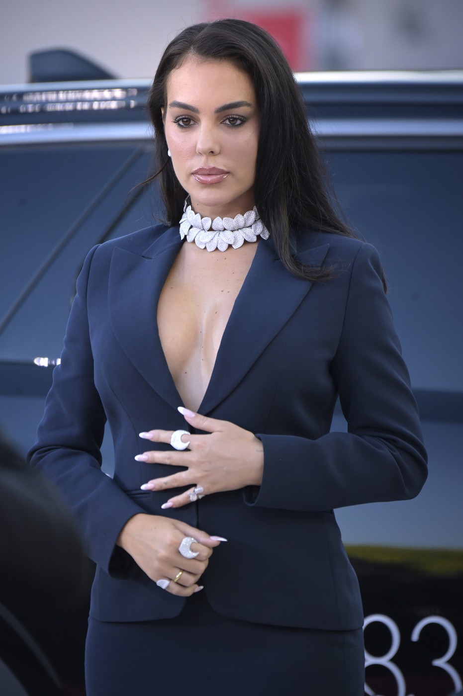 Cum a apărut Georgina Rodriguez la Festivalul de Film de la Veneția. A pășit pe covorul roșu cu bijuterii de peste 600.000 de euro