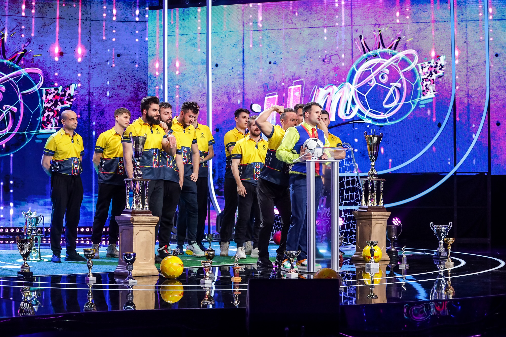 Marcelo Cobzariu l-a imitat pe Cristi Borcea la „iUmor”: „Singura mea dragoste adevărată în viața asta a fost Dinamo”