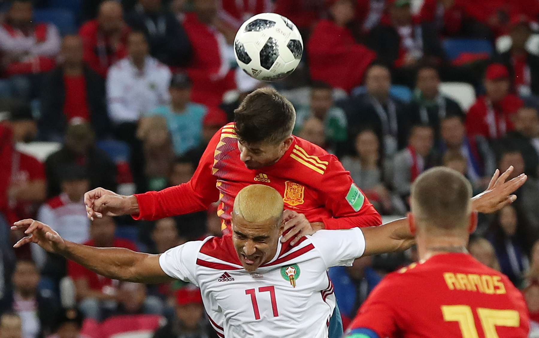 Spania - Maroc 2-2, în Grupa B a Campionatului Mondial de Fotbal din Rusia 2018. Ibericii, calificare cu emoții / FOTO&VIDEO