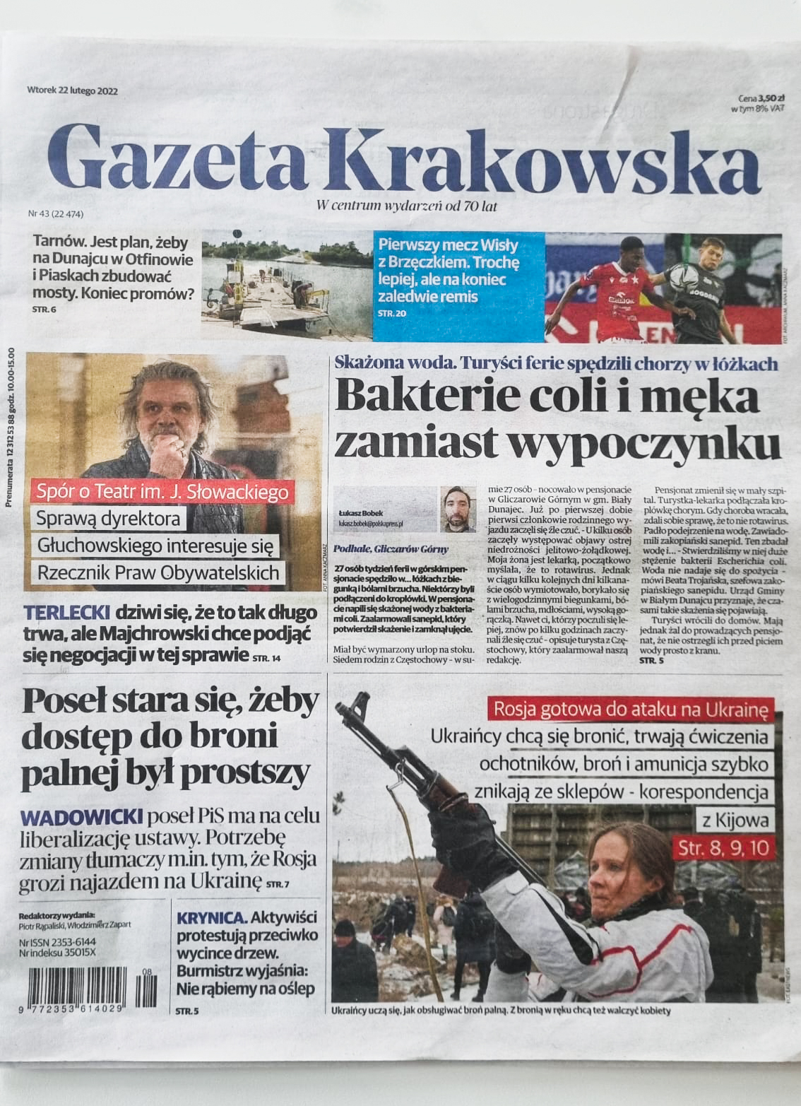Corespondență din Polonia. „Câți ucraineni mai trebuie să moară pentru ca SUA și UE să introducă sancțiuni dure contra Rusiei?”, titrează ziarul bisericii catolice