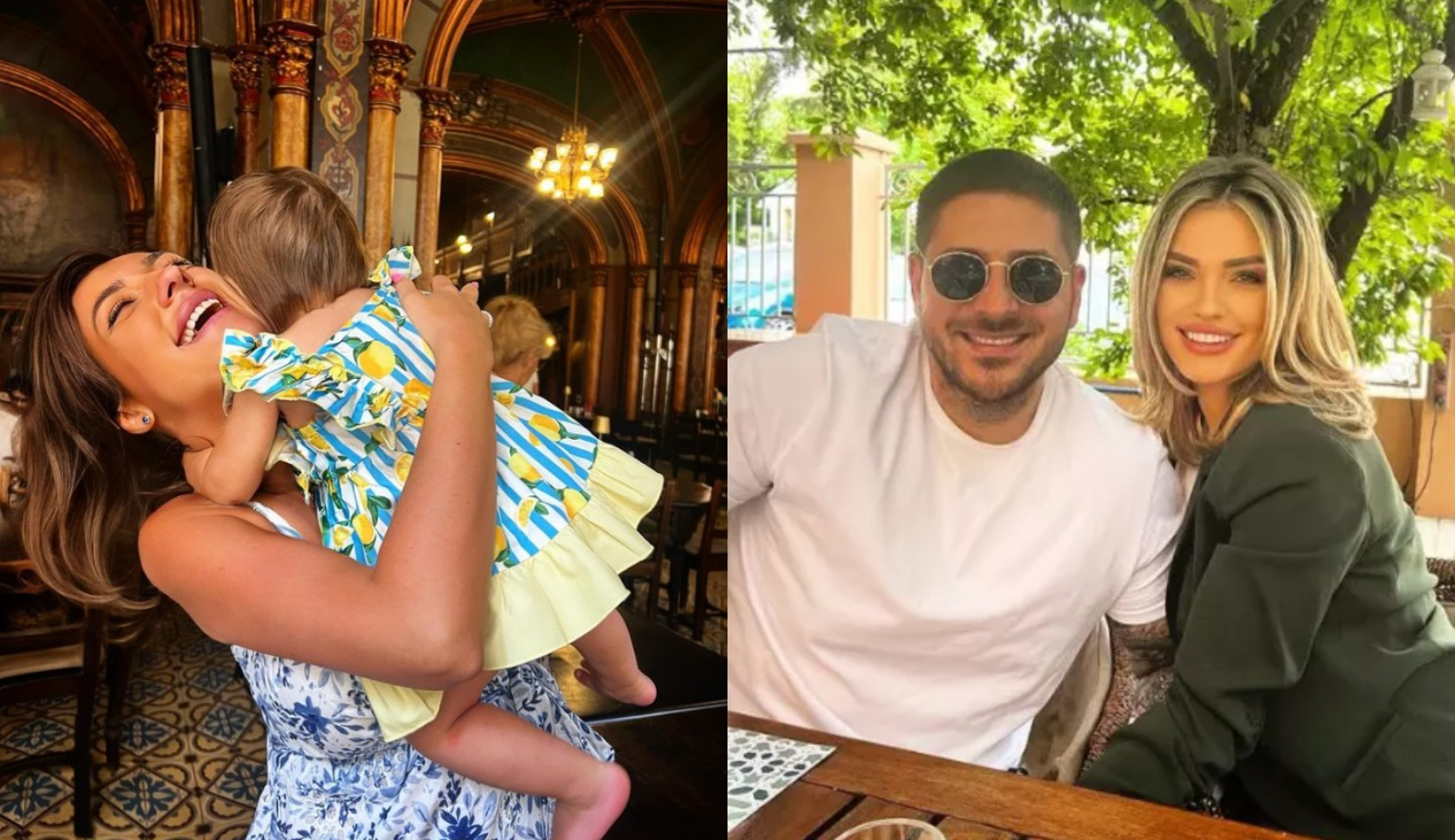 Diana Enache și Ionuț Vîntu, surprinși împreună după ce s-au despărțit. Unde au apărut alături de fetița lor, de Ilinca Maria