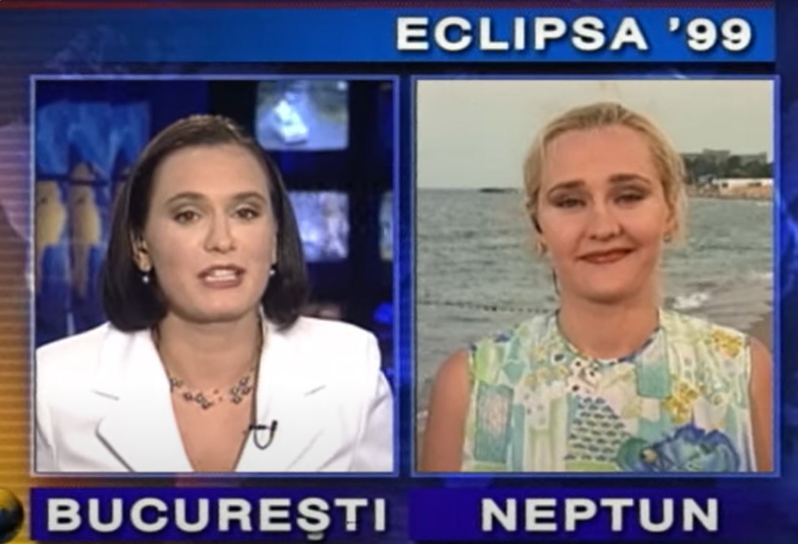 Imagini de arhivă cu Elena Lasconi. Cum arăta înaintea anilor 2000, când era corespondent PRO TV