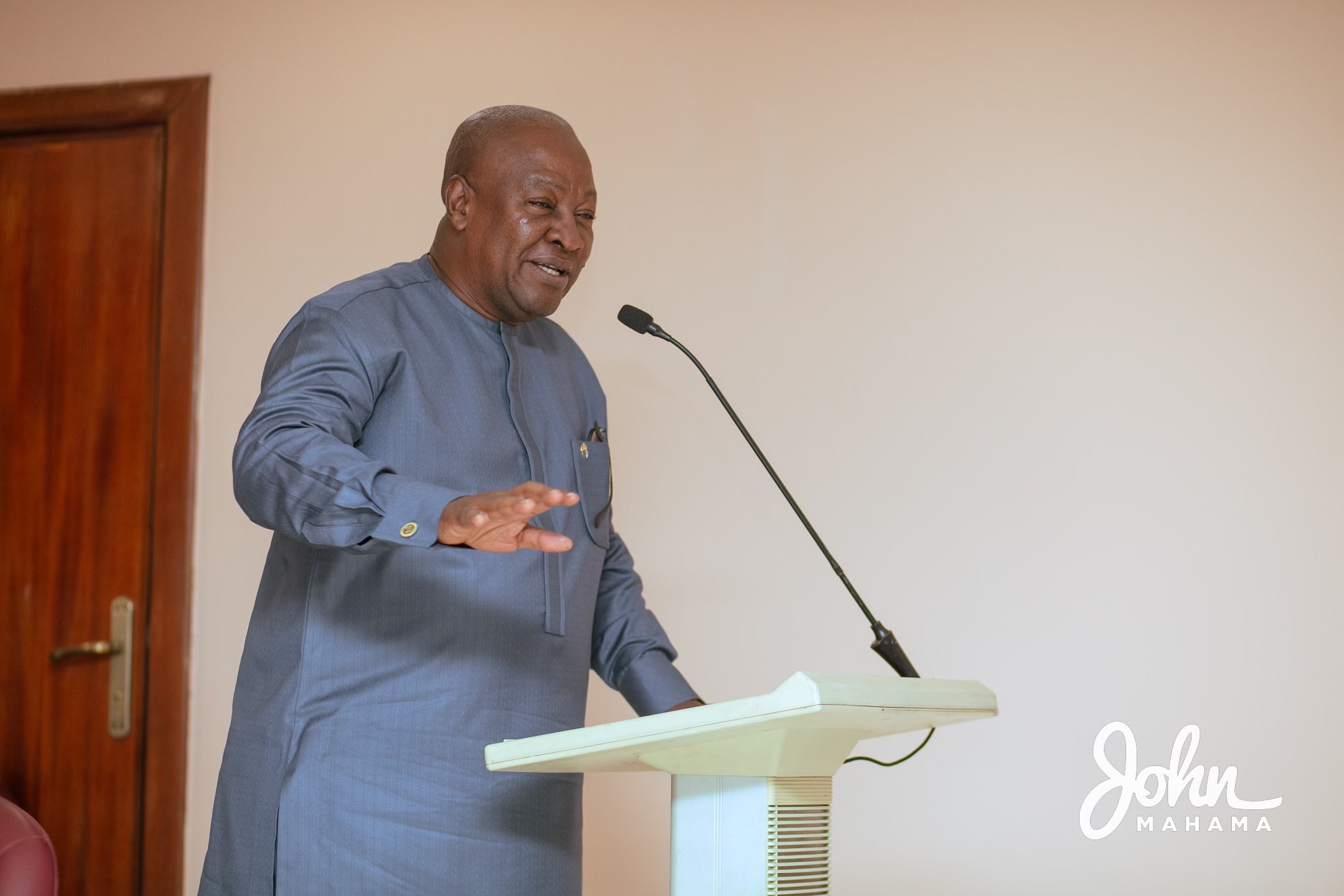 Stop the comedy and jokes; Ghanaians are suffering – Mahama jabs Bawumia