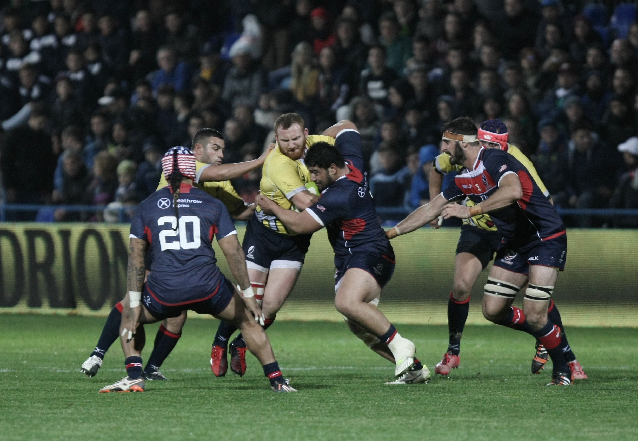 România a învins SUA la rugby. Florin Vlaicu a devenit cel mai selecţionat jucător român din istorie | GALERIE FOTO