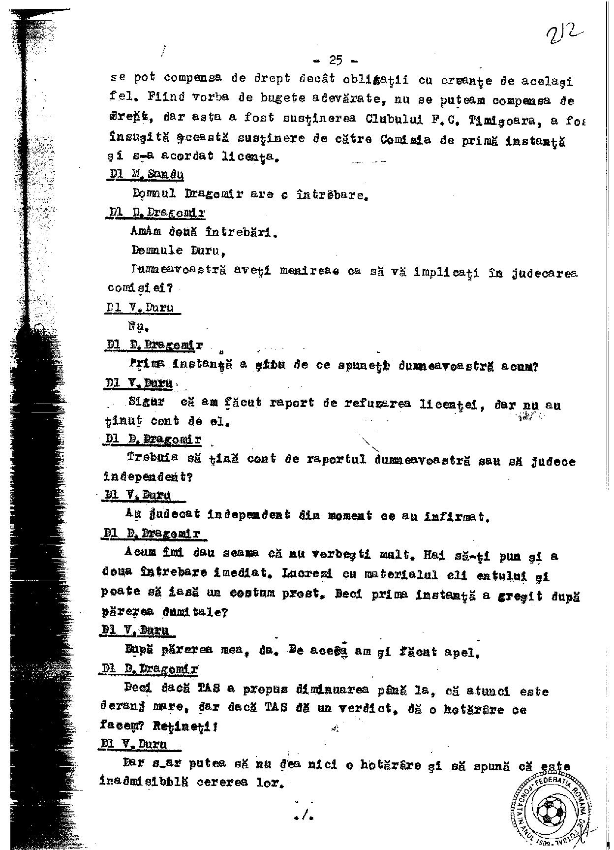 Stenogramă-bombă! Mircea Sandu l-a acuzat într-un CEx din 2011 pe un fost șef al arbitrilor că joacă la pariuri. Reacția celui vizat / EXCLUSIV