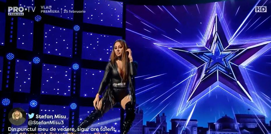 Denisa Despa, la Românii au talent. A făcut cel mai erotic dans | FOTO
