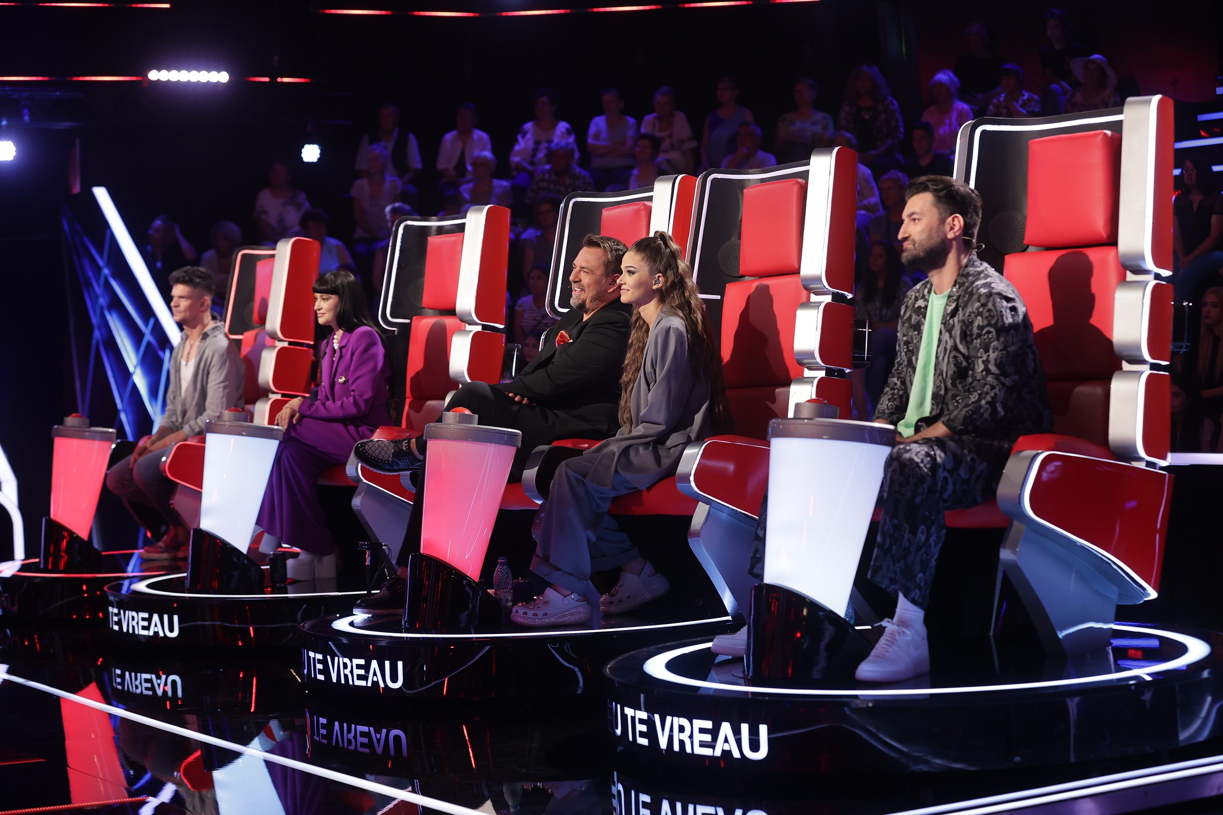 Filmările la Vocea României sezonul 11 au început. Prima imagine cu Smiley, Theo Rose &amp; Horia Brenciu, Irina Rimes și Tudor Chirilă