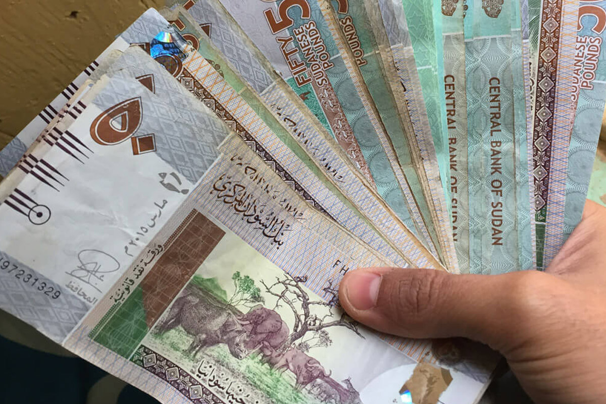 The Sudanese pound’s collapse has reached the airport counter