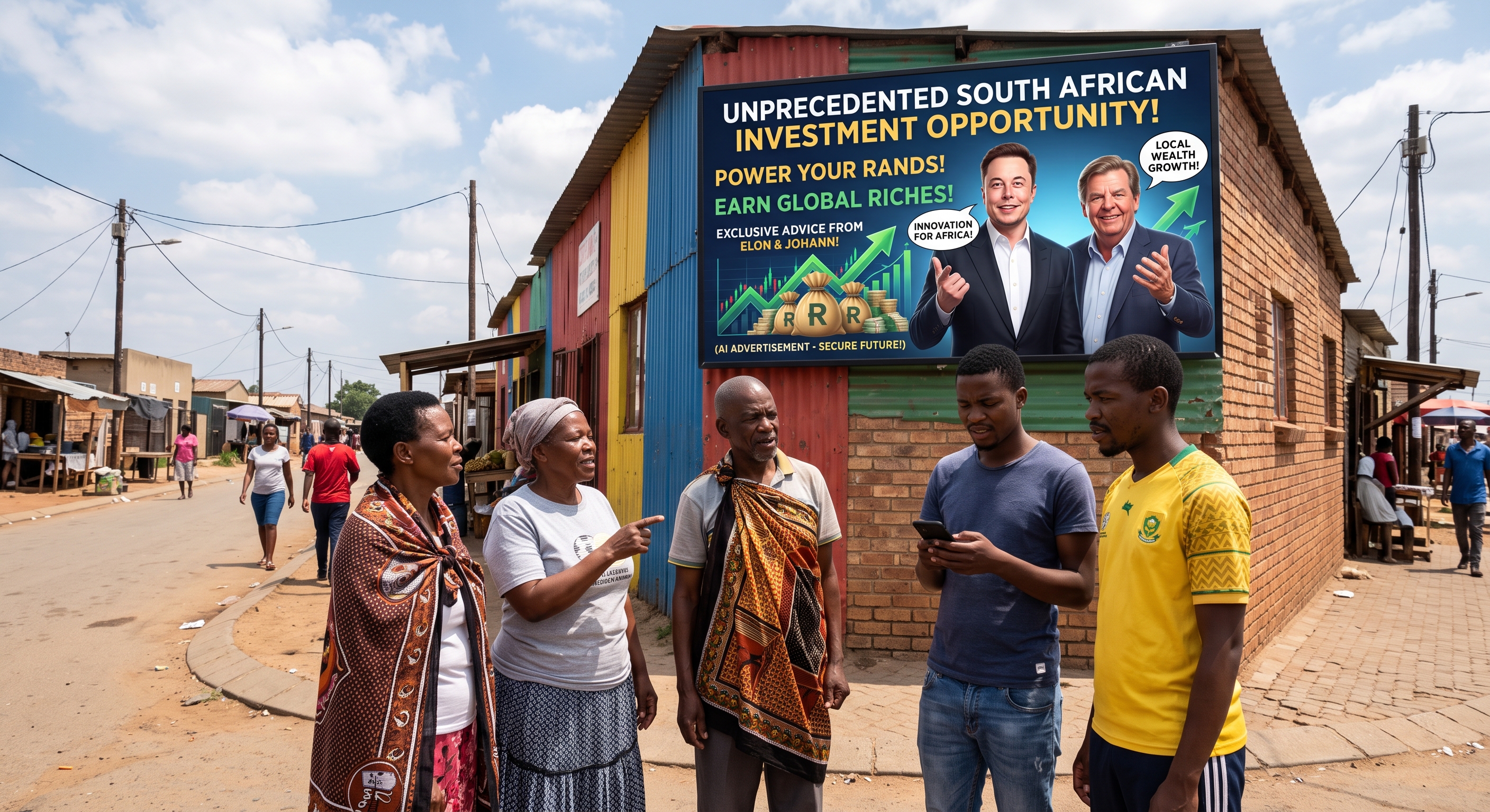 Elon Musk and Johann Rupert deepfake ads drew South Africans into a $61 million investment scheme