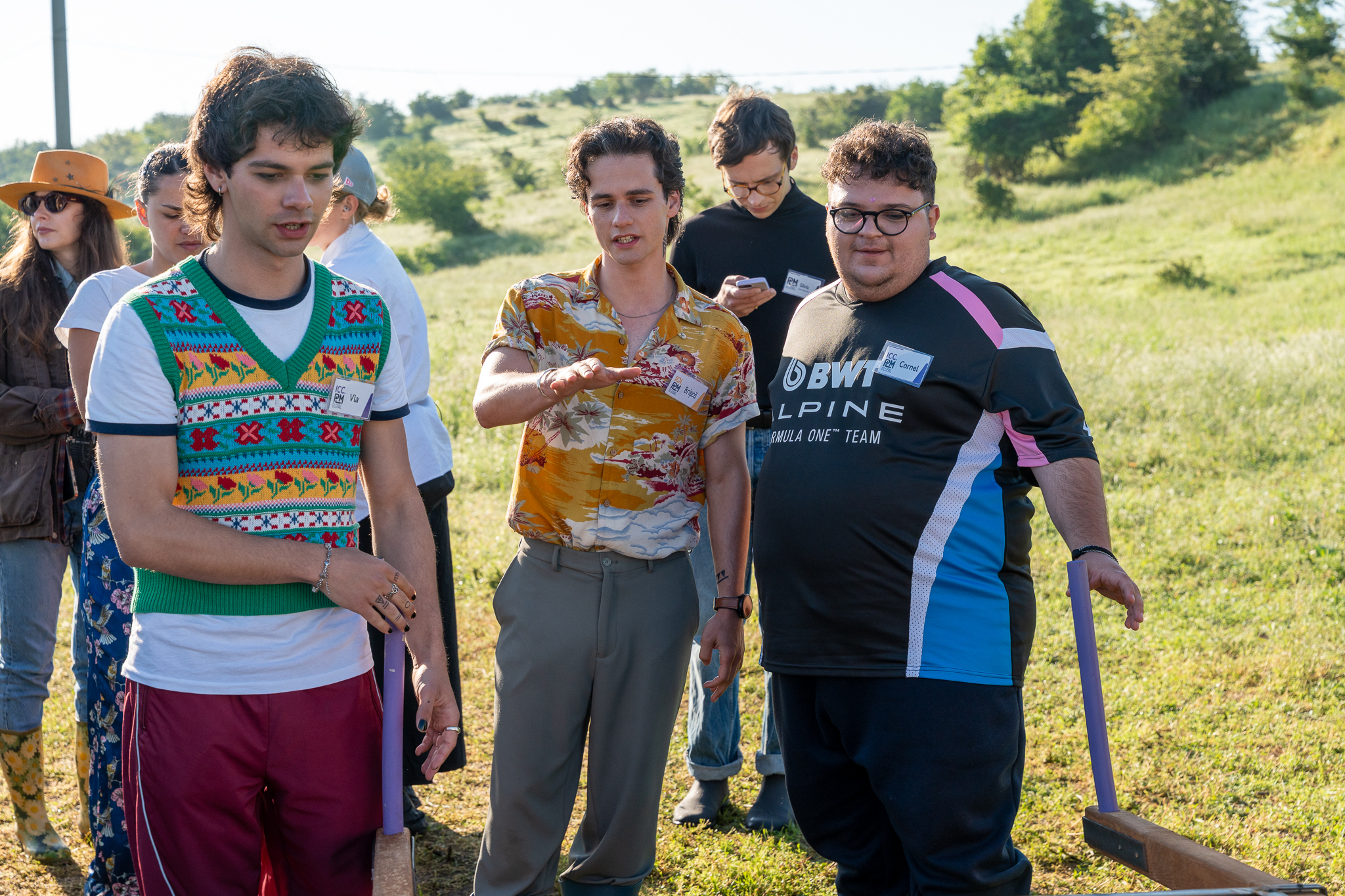 Frații Ștefan Iancu și Bogdan Iancu în filmul românesc „Teambuilding 2”