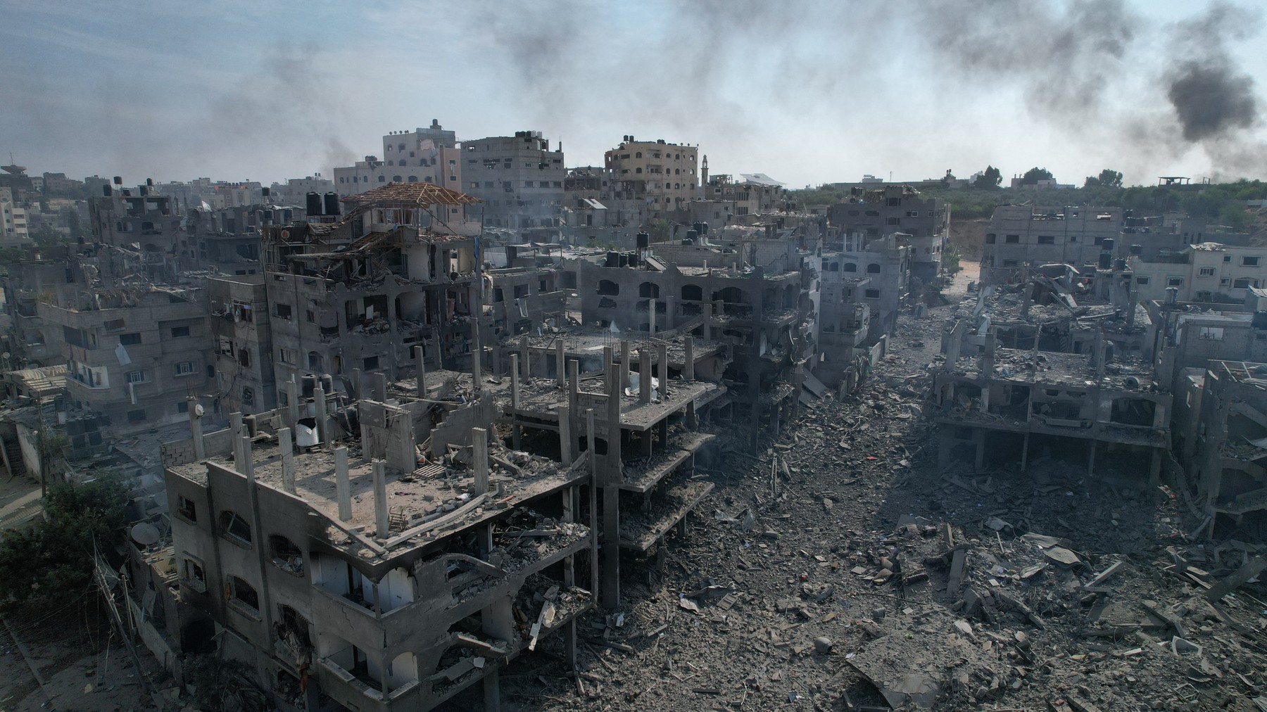 Israelul a făcut una cu pământul un oraș cu 200.000 de locuitori, în Gaza: „Auzim răniții când cer ajutor și unii dintre ei mor”