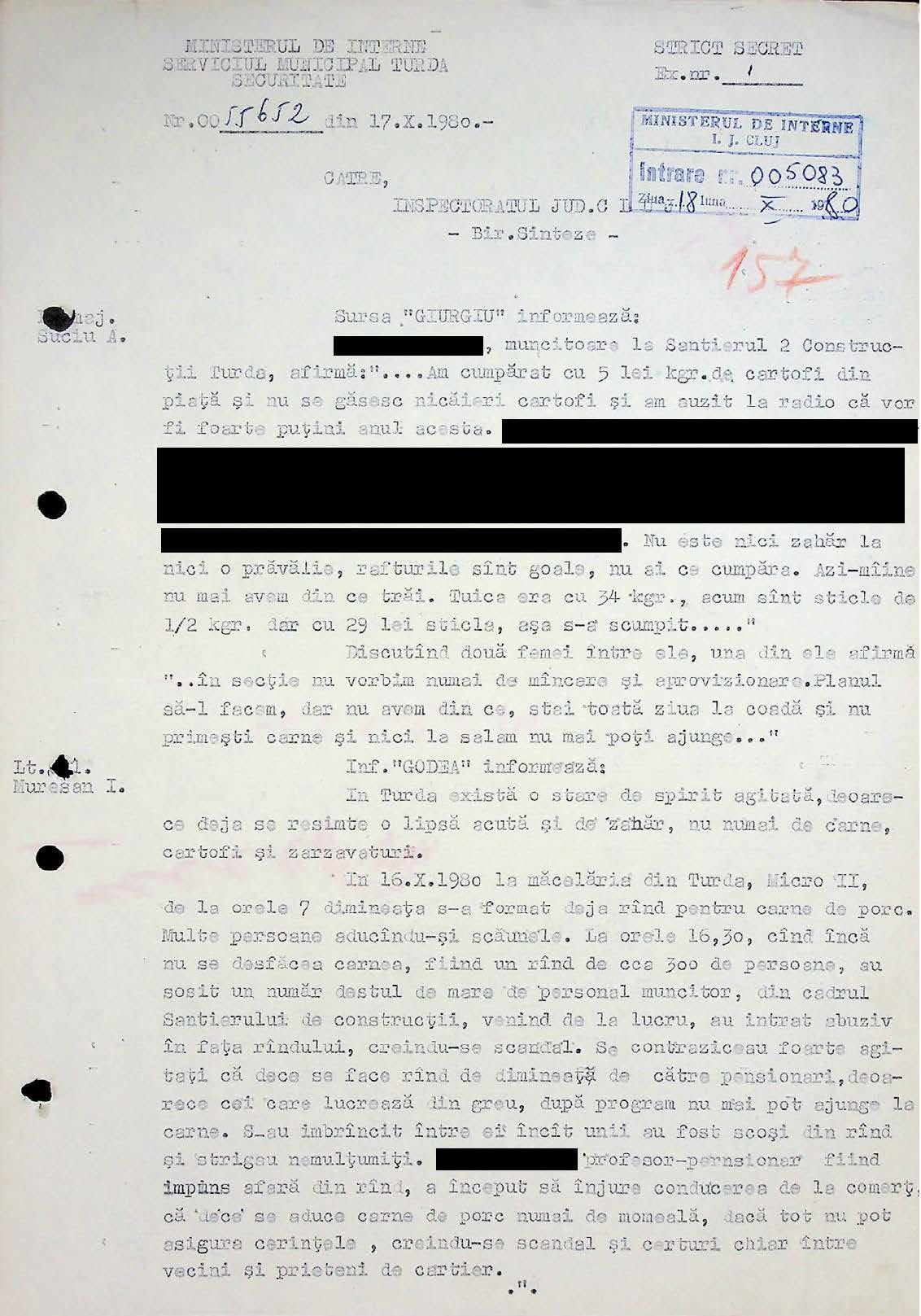 Viața românilor în „raiul comunist”, documentată de Securitate: „Măcelăriile și prăvăliile goale, dar chiriile se măresc” 
