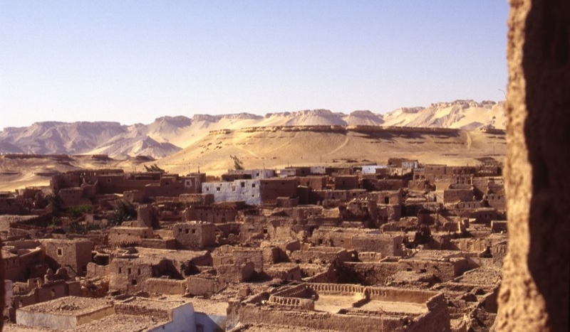 Remains of Coptic city in Egypt