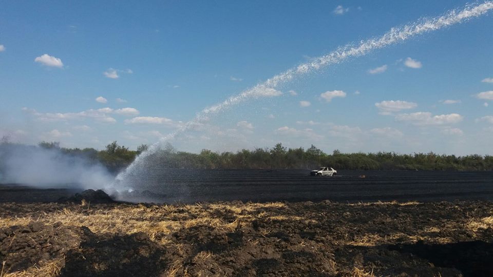 Incendiile de vegetație fac ravagii în Timiș. O mașină și mai multe hectare de teren, făcute scrum