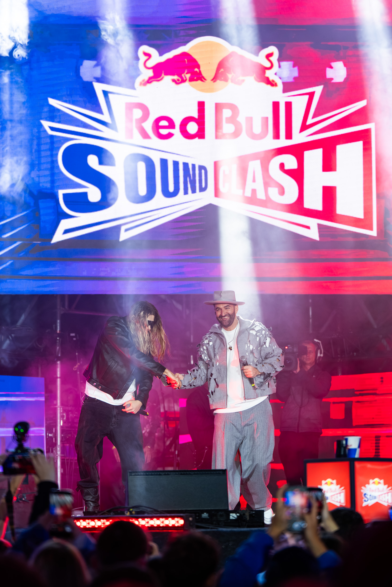 Smiley și Oscar la Red Bull SoundClash