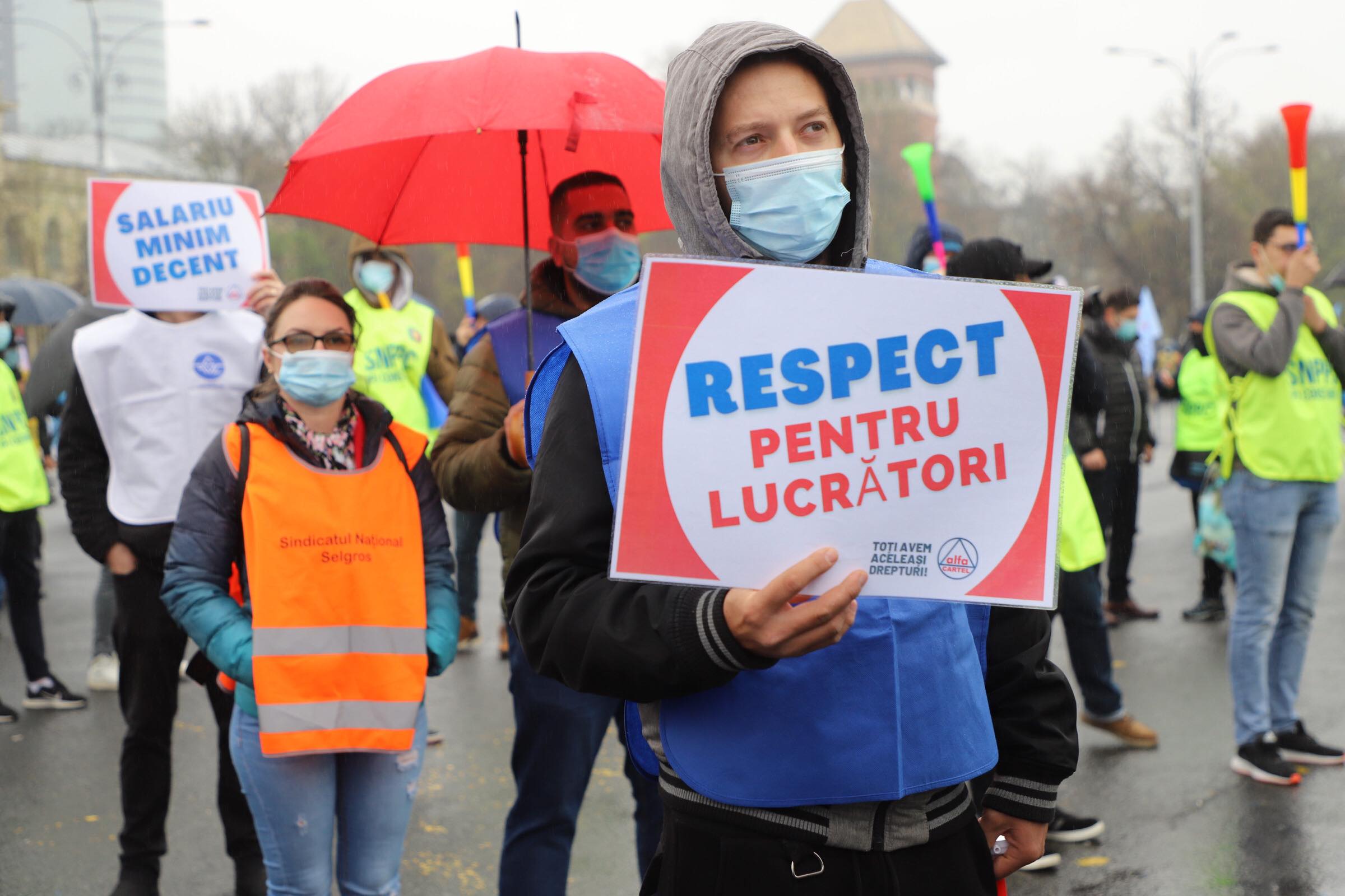 Noi proteste sindicale în fața Guvernului. Care sunt revendicările