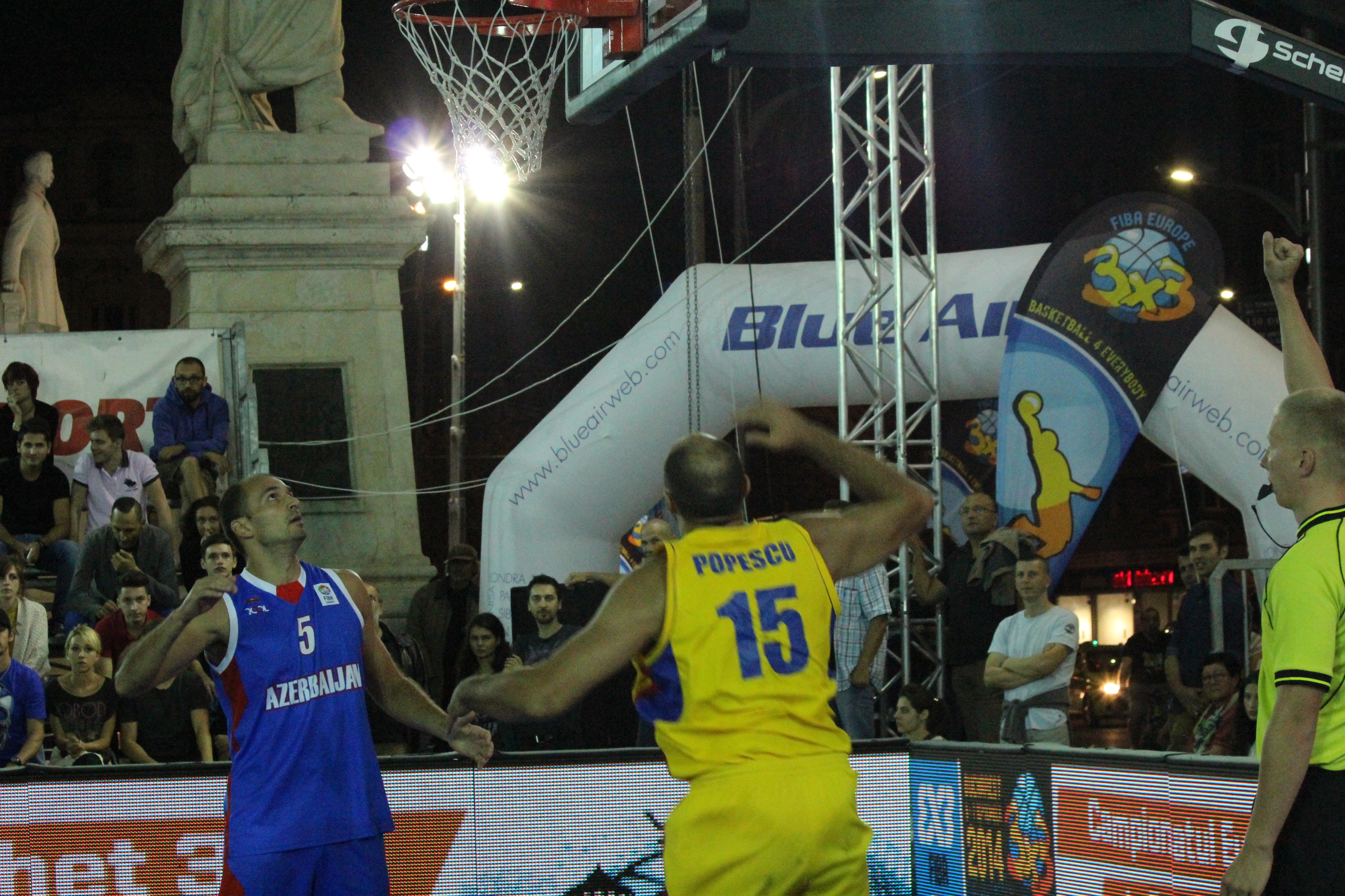 GALERIE FOTO / Echipele României au obţinut victorii pe linie în prima zi a Europeanului de baschet 3x3 